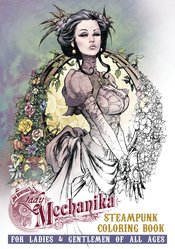 LADY MECHANIKA STEAMPUNK COLORING BOOK TP VOL 01