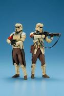 SW ROGUE ONE SCARIF STORMTROOPER ARTFX+ STATUE 2PK