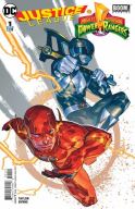 JUSTICE LEAGUE POWER RANGERS #1 (OF 6) FLASH BLACK RANGER VA