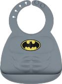 DC BATMAN MUSCLE SILICONE SUPERBIB (AUG169173)