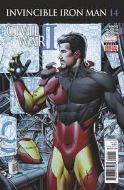 INVINCIBLE IRON MAN #14 2ND PTG KEOWN VAR