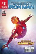 INVINCIBLE IRON MAN #1 2ND PTG CASELLI VAR NOW