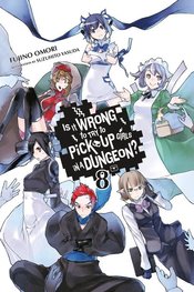IS WRONG PICK UP GIRLS DUNGEON NOVEL SC VOL 08