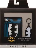 DC BATMAN WALLET & KEYCHAIN SET