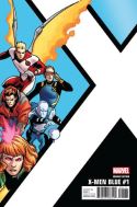 X-MEN BLUE #1 KIRK CORNER BOX VAR