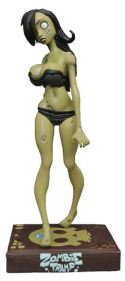 ZOMBIE TRAMP STATUE GRAY BIKINI