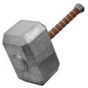 MARVEL THORS HAMMER OVERSIZED FOAM PROP REPLICA (JAN178512)