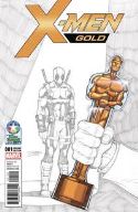 RETAILER SUMMIT 2017 X-MEN GOLD #1 LIM VAR (Net)