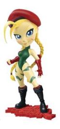 STREET FIGHTER KNOCKOUTS SER1 CAMMY VINYL FIG (JAN178858) (C