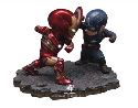 CAPTAIN AMERICA CIVIL WAR EA-025 CAP VS IRON MAN PX STATUE (