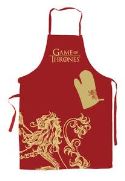GAME OF THRONES LANNISTER APRON AND OVEN MITT SET (MAR178069