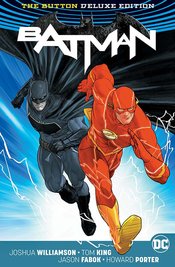 BATMAN FLASH THE BUTTON DELUXE ED HC INTL ED (REBIRTH)