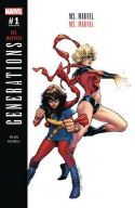 GENERATIONS MS MARVEL & MS MARVEL #1 COIPEL VAR