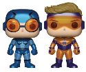 POP HEROES BOOSTER GOLD & BLUE BEETLE PX VIN FIG METALLIC 2P