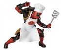 MARVEL UNIVERSE COOKING DEADPOOL ARTFX+ STATUE