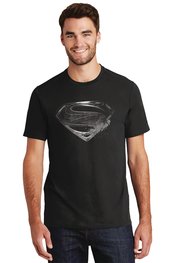JUSTICE LEAGUE SUPERMAN SYMBOL T/S MED
