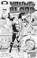 YOUNGBLOOD #6 CVR D B&W WALKING DEAD #1 TRIBUTE VAR