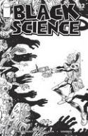 BLACK SCIENCE #32 CVR D B&W WALKING DEAD #5 TRIBUTE VAR (MR)