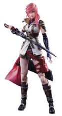 DISSIDIA FINAL FANTASY PLAY ARTS KAI LIGHTNING AF