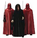 SW EMPEROR PALPATINE & ROYAL GUARD 3PK ARTFX+ STATUE