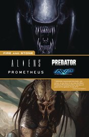 ALIENS PREDATOR PROMETHEUS FIRE AND STONE TP