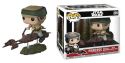 POP DELUXE STAR WARS LEIA ON SPEEDER BIKE VINYL FIG