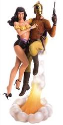 ROCKETEER & BETTY STATUE