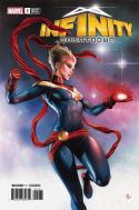 INFINITY COUNTDOWN #1 (OF 5) CAPTAIN MARVEL HOLDS INFINITY V