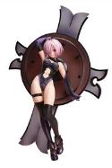 FATE GRAND ORDER SHIELDER MASH KYRIELIGHT 1/7 FIG LTD VER (M