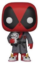 POP MARVEL DEADPOOL PARODY DEADPOOL IN ROBE VINYL FIG