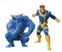 MARVEL CYCLOPS & BEAST 2PK ARTFX+ STATUE