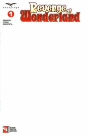 REVENGE OF WONDERLAND #1 (OF 6) CVR G BLANK SKETCH COVER