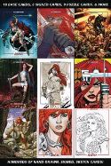 RED SONJA 45TH ANNIVERSARY FOIL TRADING CARD BOX  C: 0-