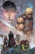DF INJUSTICE VS HE MAN #1 SGN TIM SEELY