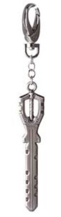 KINGDOM HEARTS BRAVEHEART KEYBLADE KEYCHAIN