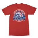 CTHULHU FOR PRESIDENT NY RED T/S LG