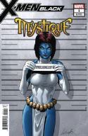 X-MEN BLACK MYSTIQUE #1 LARROCA MUGSHOT VAR