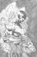 JUSTICE LEAGUE #6 JIM LEE PENCILS VAR ED