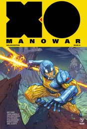 X-O MANOWAR (2017) MATT KINDT DLX HC VOL 01