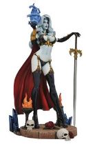 FEMME FATALES LADY DEATH PVC FIGURE DIORAMA