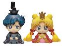 SAILOR MOON PETIT CHARA HINAMATSURI USAGI & MAMORU 2PK SET (