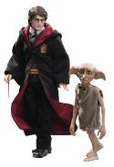 HP & THE PRISONER OF AZKABAN HARRY W/DOBBY 1/8 COLL AF SET (