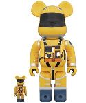 2001 SPACE ODYSSEY SPACE SUIT 100% & 400% BEA 2PK YELLOW VER