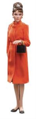 BREAKFAST AT TIFFANYS AUDREY HEPBURN 1/6 AF ORANGE VER