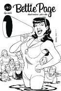 BETTIE PAGE #5 20 COPY WILLIAMS B&W INCV