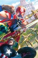 AVENGERS #18 ALEX ROSS MARVELS 25TH TRIBUTE VAR WR