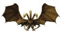 GODZILLA KING MONSTER KING GHIDORAH 2019 S.H. MONSTERARTS AF