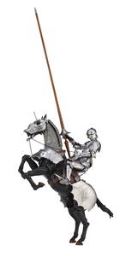 KT-027 TAKEYA STYLE 15TH CENTURY GOTHIC EQUESTRIAN ARMOR FIG