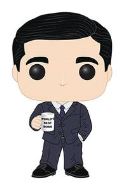 POP TV THE OFFICE MICHAEL SCOTT VINYL FIG (JAN198385)