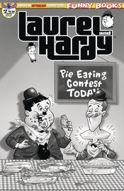 LAUREL & HARDY #2 LTD ED B&W CVR